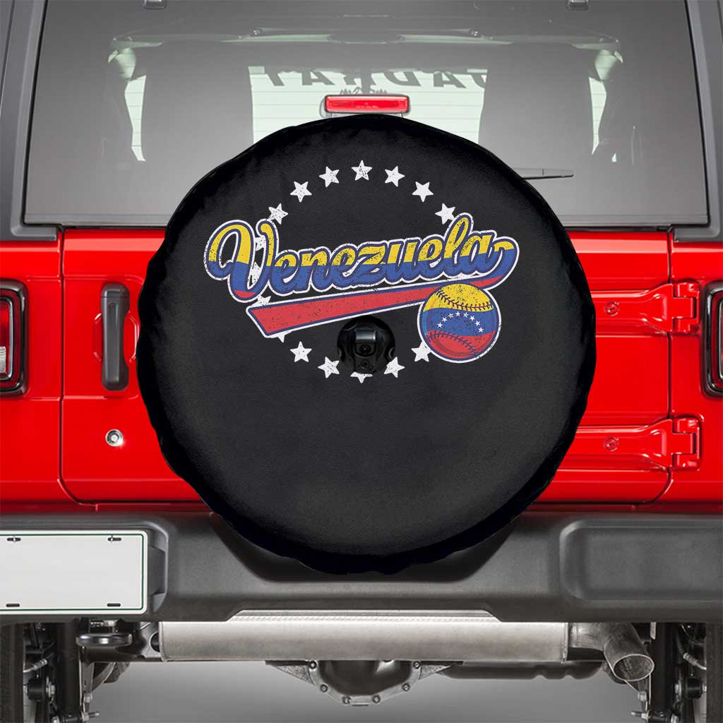 Venezuela Baseball Jersey Venezuelan Sport Fan Spare Tire Cover
