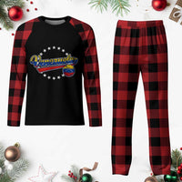 Venezuela Baseball Jersey Venezuelan Sport Fan Plaid Pajama Set