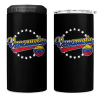 Venezuela Baseball Jersey Venezuelan Sport Fan 4 in 1 Can Cooler Tumbler