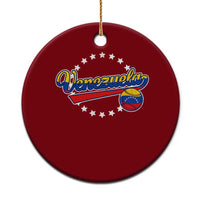 Venezuela Baseball Jersey Venezuelan Sport Fan Ceramic Ornament