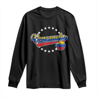 Venezuela Baseball Jersey Venezuelan Sport Fan Long Sleeve Shirt