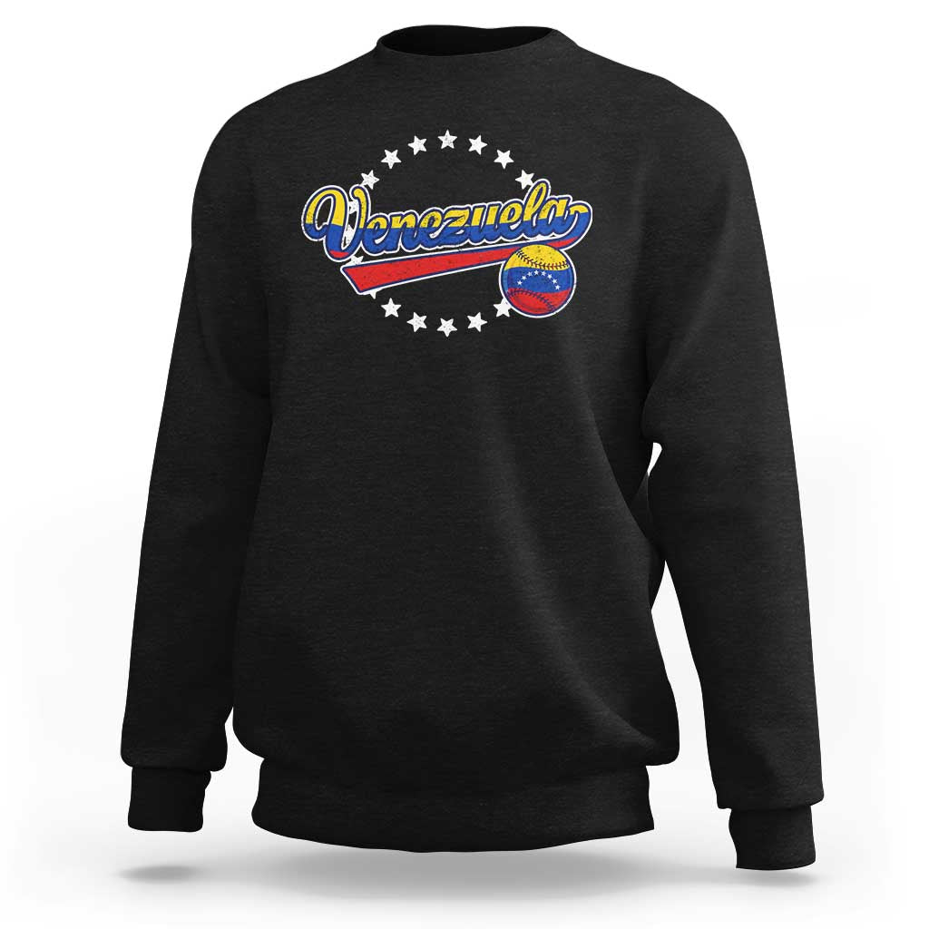 Venezuela Baseball Jersey Venezuelan Sport Fan Sweatshirt