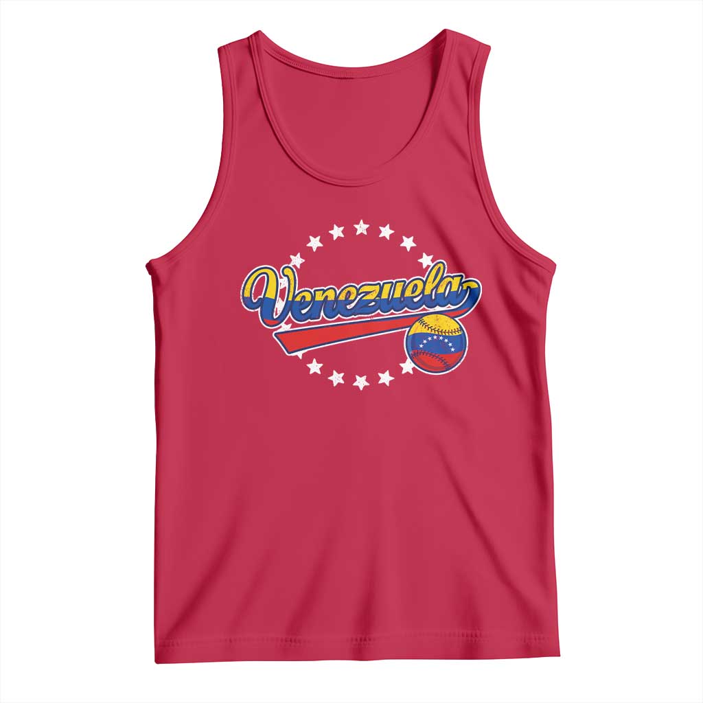 Venezuela Baseball Jersey Venezuelan Sport Fan Tank Top
