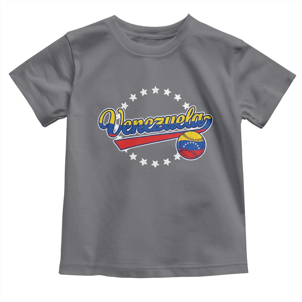 Venezuela Baseball Jersey Venezuelan Sport Fan Toddler T Shirt