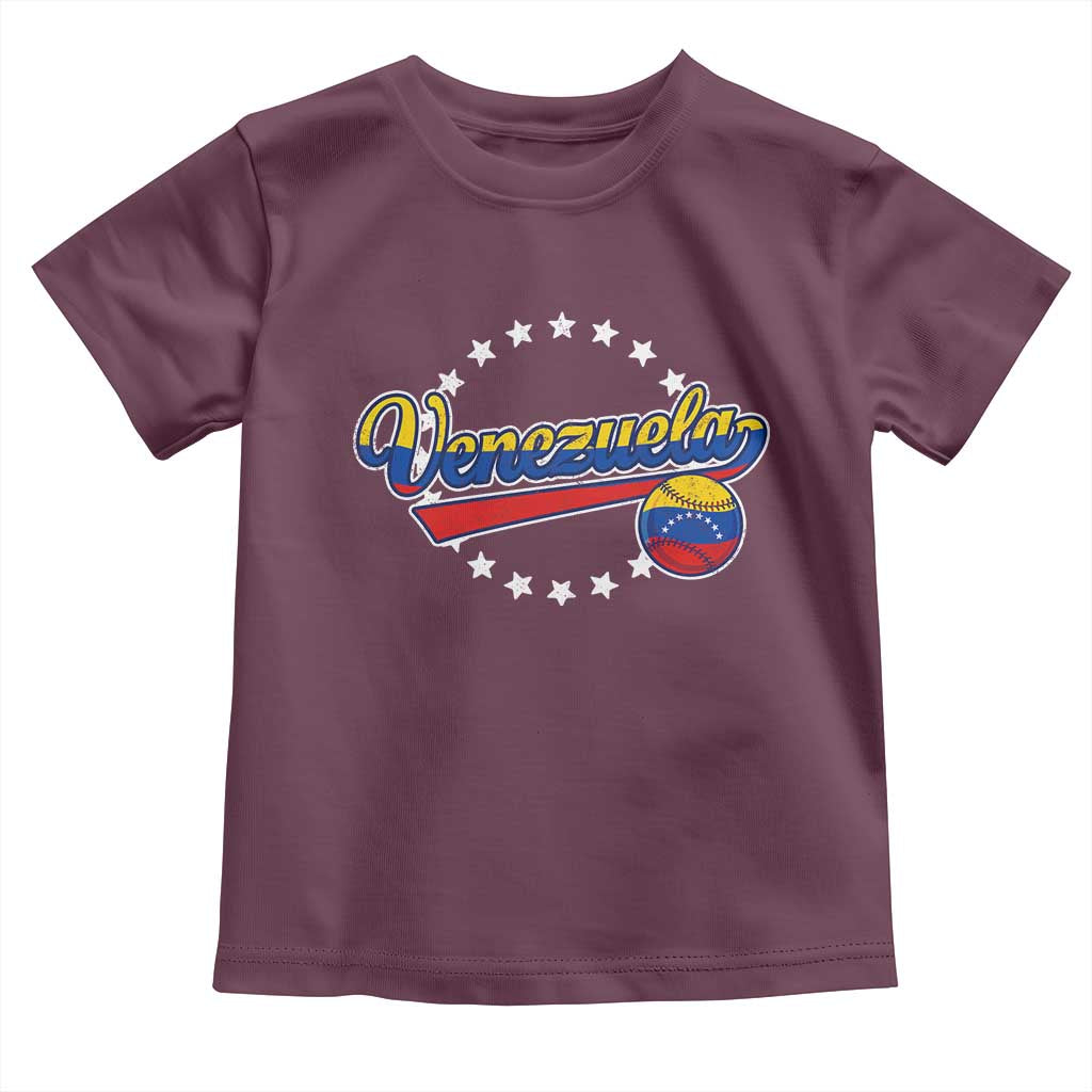 Venezuela Baseball Jersey Venezuelan Sport Fan Toddler T Shirt