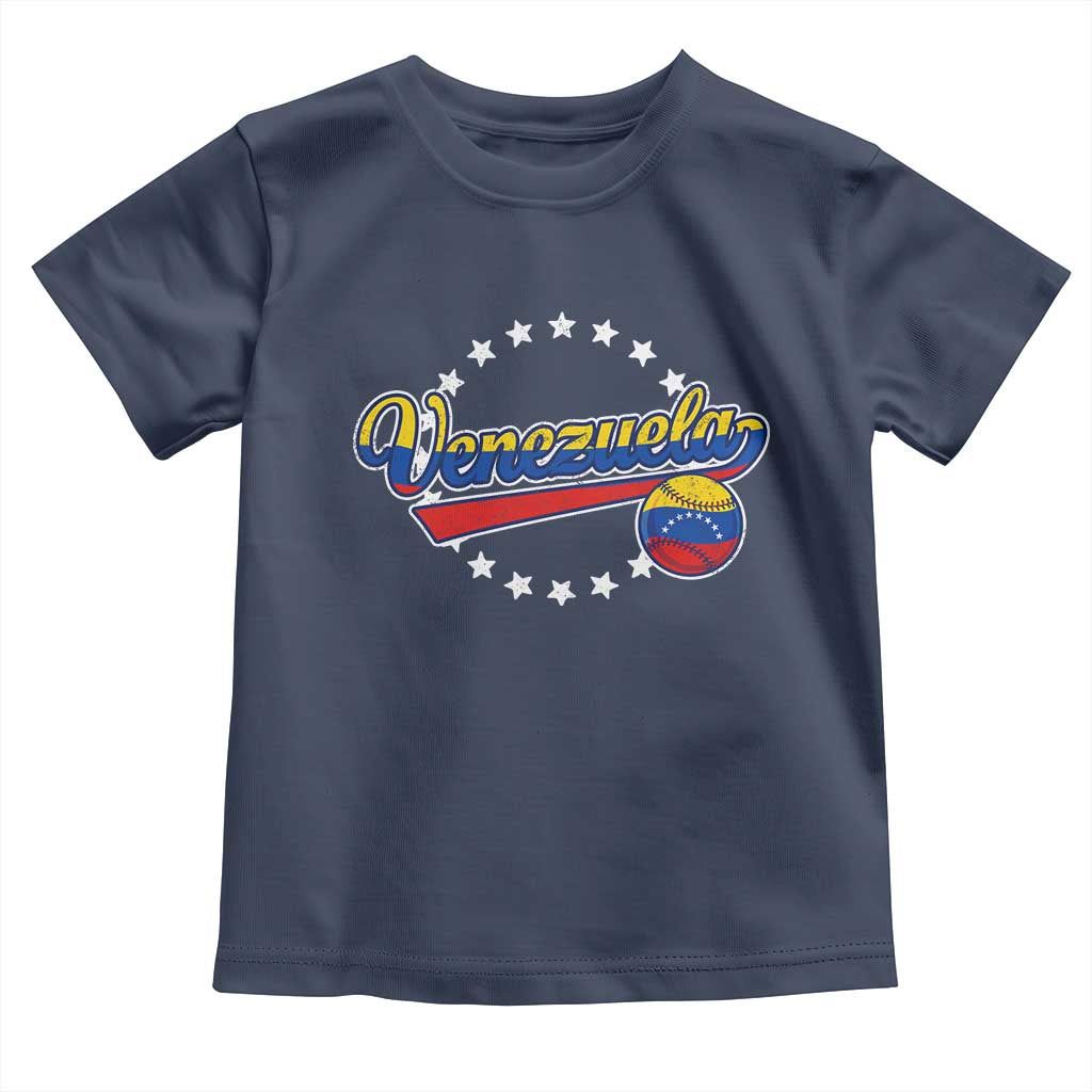 Venezuela Baseball Jersey Venezuelan Sport Fan Toddler T Shirt