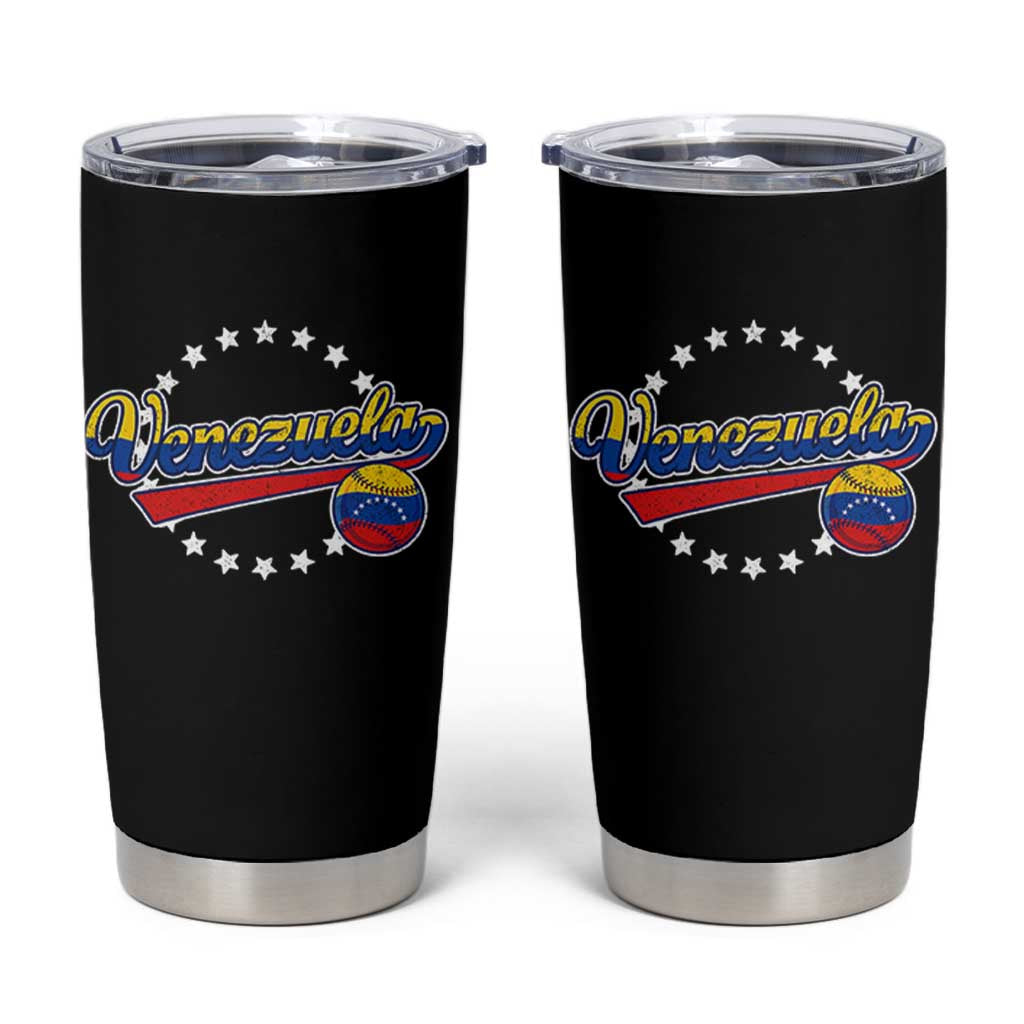 Venezuela Baseball Jersey Venezuelan Sport Fan Tumbler Cup