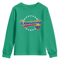Venezuela Baseball Jersey Venezuelan Sport Fan Youth Sweatshirt