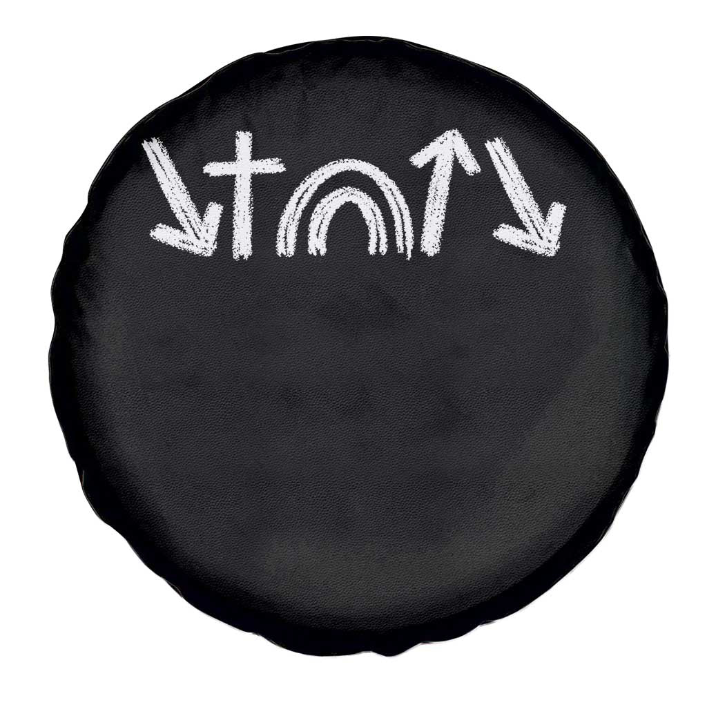 Christian Easter Spare Tire Cover 5 Gospel Symbols He Came Died Rose Ascended Jesus