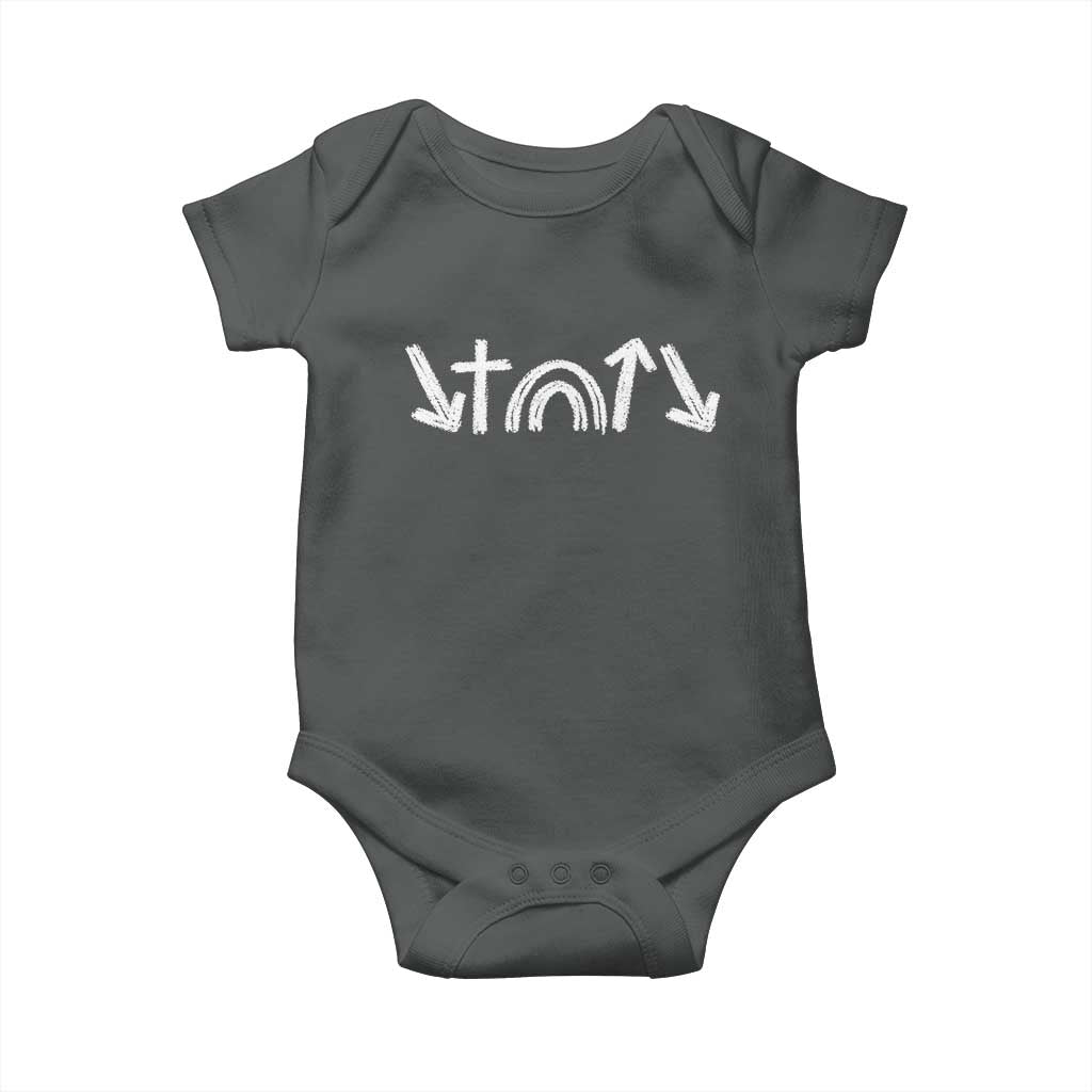 Christian Easter Baby Onesie 5 Gospel Symbols He Came Died Rose Ascended Jesus