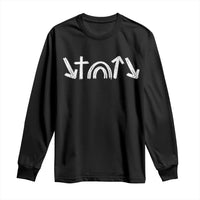 Christian Easter Long Sleeve Shirt 5 Gospel Symbols He Came Died Rose Ascended Jesus