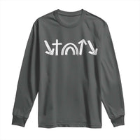 Christian Easter Long Sleeve Shirt 5 Gospel Symbols He Came Died Rose Ascended Jesus