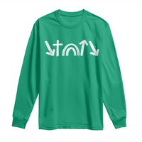 Christian Easter Long Sleeve Shirt 5 Gospel Symbols He Came Died Rose Ascended Jesus