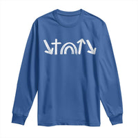 Christian Easter Long Sleeve Shirt 5 Gospel Symbols He Came Died Rose Ascended Jesus