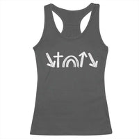 Christian Easter Racerback Tank Top 5 Gospel Symbols He Came Died Rose Ascended Jesus