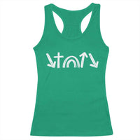 Christian Easter Racerback Tank Top 5 Gospel Symbols He Came Died Rose Ascended Jesus