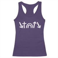Christian Easter Racerback Tank Top 5 Gospel Symbols He Came Died Rose Ascended Jesus