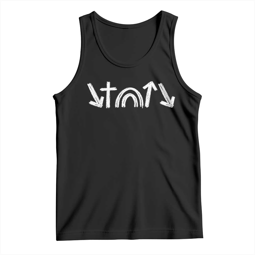 Christian Easter Tank Top 5 Gospel Symbols He Came Died Rose Ascended Jesus