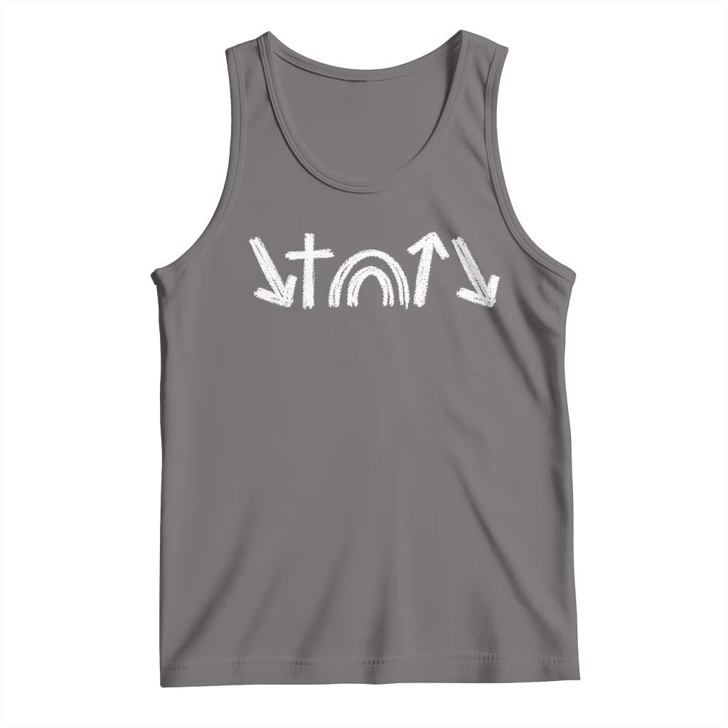 Christian Easter Tank Top 5 Gospel Symbols He Came Died Rose Ascended Jesus