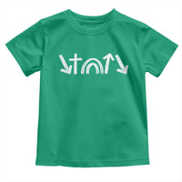 Christian Easter Toddler T Shirt 5 Gospel Symbols He Came Died Rose Ascended Jesus