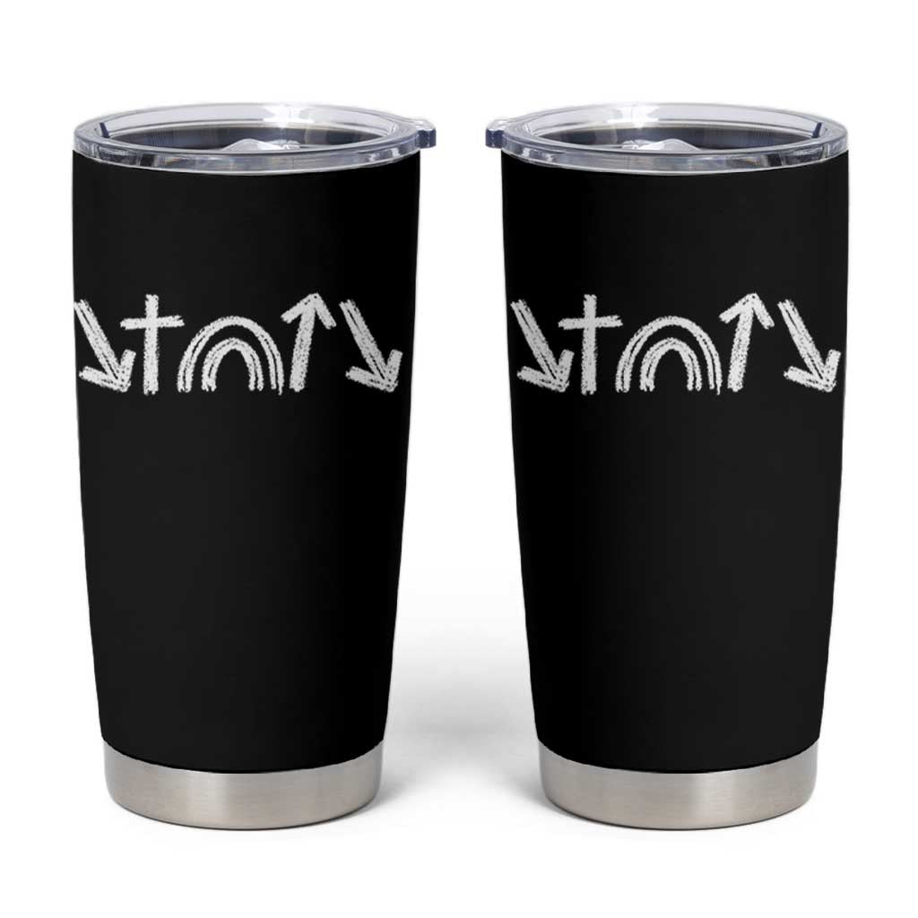 Christian Easter Tumbler Cup 5 Gospel Symbols He Came Died Rose Ascended Jesus