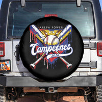 Venezuela Campeones Baseball Championship 2026 Spare Tire Cover Home Plate Drip
