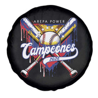 Venezuela Campeones Baseball Championship 2026 Spare Tire Cover Home Plate Drip