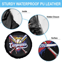 Venezuela Campeones Baseball Championship 2026 Spare Tire Cover Home Plate Drip