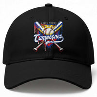Venezuela Campeones Baseball Championship 2026 Baseball Cap Home Plate Drip