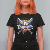 Venezuela Campeones Baseball Championship 2026 T Shirt For Women Home Plate Drip