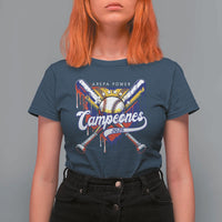 Venezuela Campeones Baseball Championship 2026 T Shirt For Women Home Plate Drip