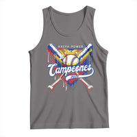 Venezuela Campeones Baseball Championship 2026 Tank Top Home Plate Drip
