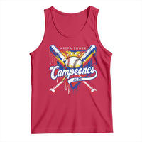 Venezuela Campeones Baseball Championship 2026 Tank Top Home Plate Drip