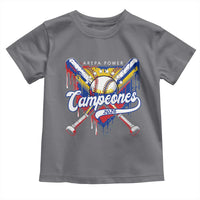 Venezuela Campeones Baseball Championship 2026 Toddler T Shirt Home Plate Drip