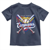 Venezuela Campeones Baseball Championship 2026 Toddler T Shirt Home Plate Drip