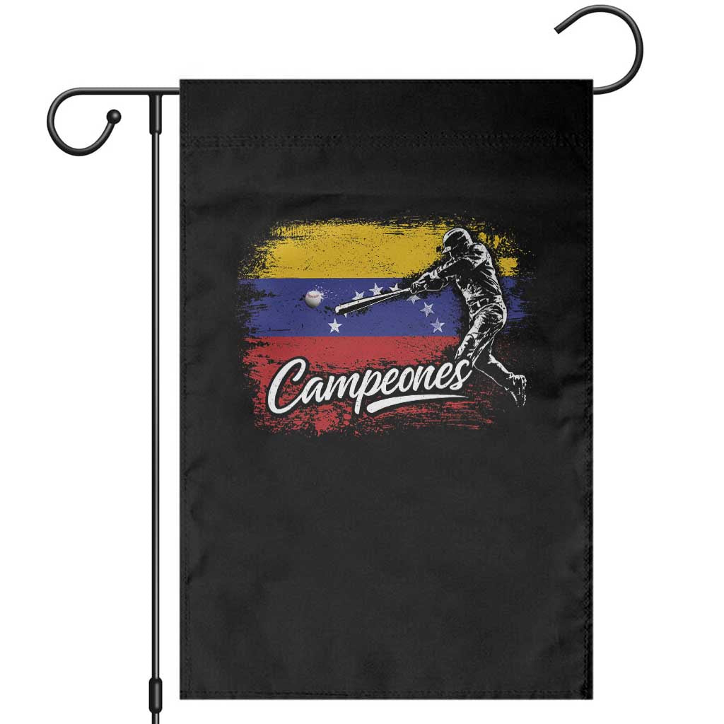Venezuela Campeones Del Mundo Baseball Championship Garden Flag