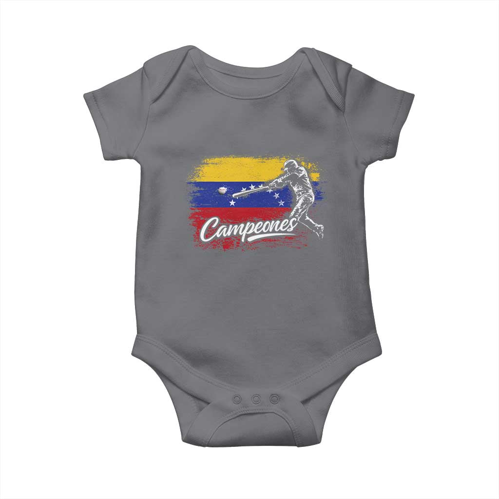 Venezuela Campeones Del Mundo Baseball Championship Baby Onesie