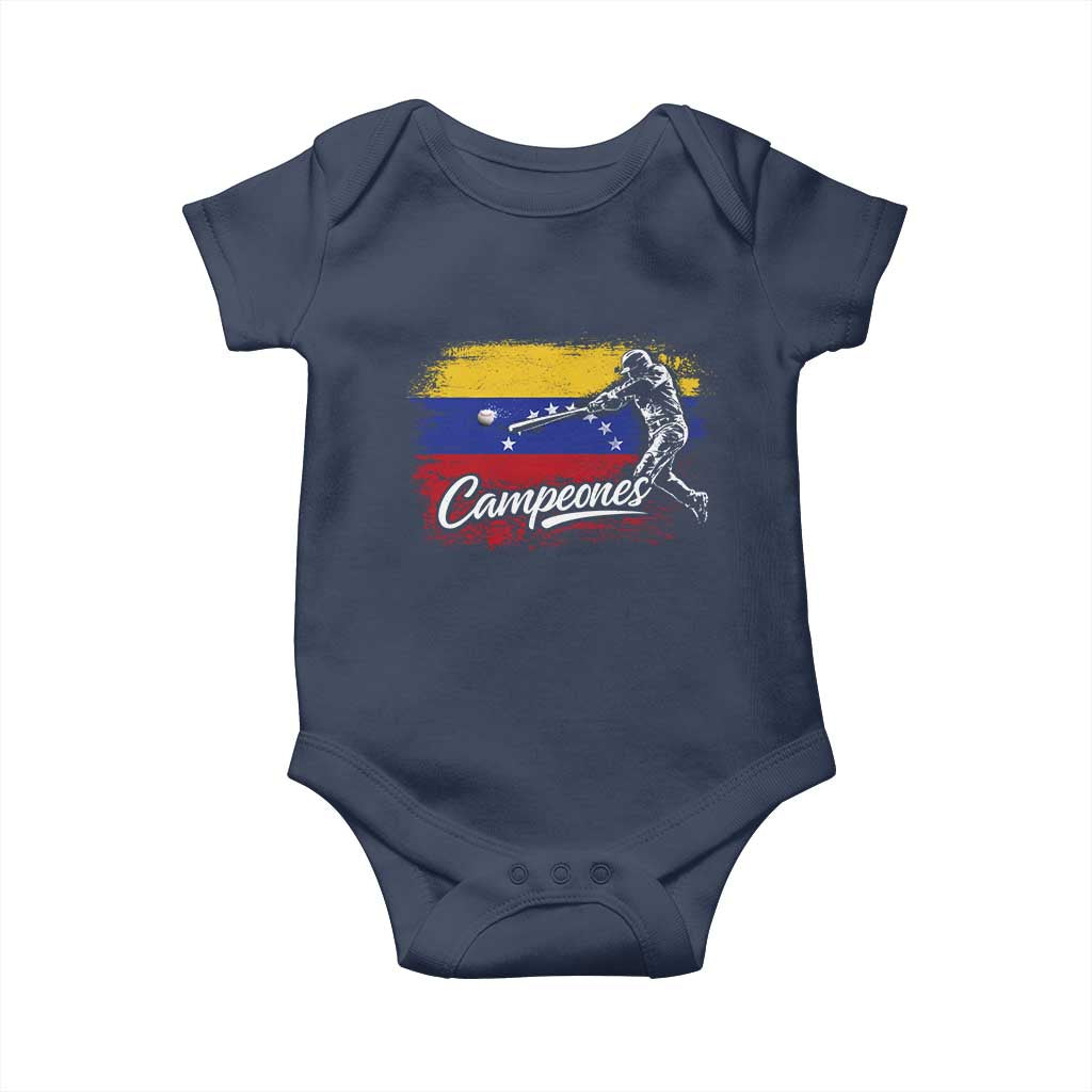 Venezuela Campeones Del Mundo Baseball Championship Baby Onesie
