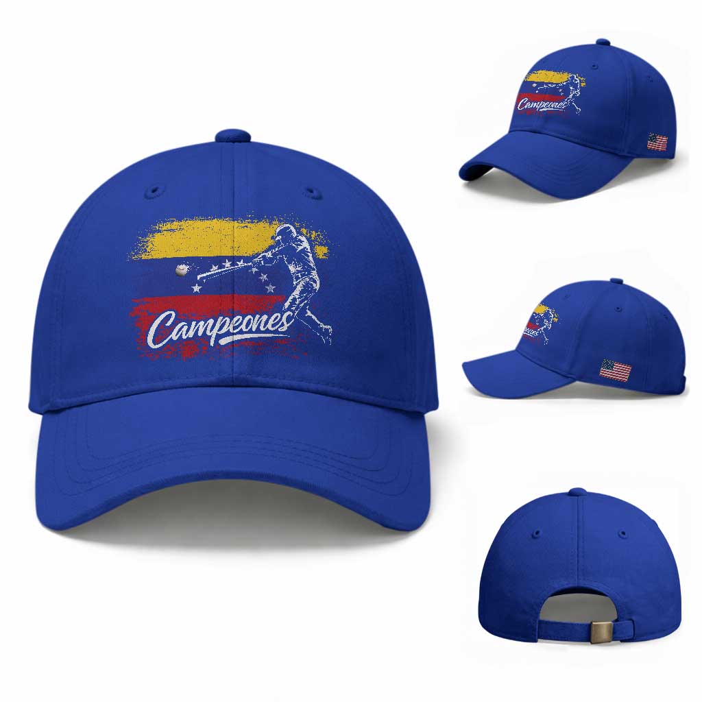 Venezuela Campeones Del Mundo Baseball Championship Baseball Cap