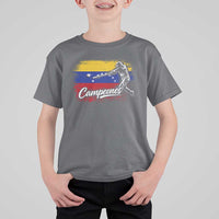 Venezuela Campeones Del Mundo Baseball Championship T Shirt For Kid