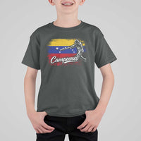 Venezuela Campeones Del Mundo Baseball Championship T Shirt For Kid
