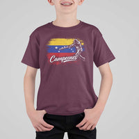 Venezuela Campeones Del Mundo Baseball Championship T Shirt For Kid