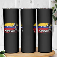 Venezuela Campeones Del Mundo Baseball Championship Skinny Tumbler