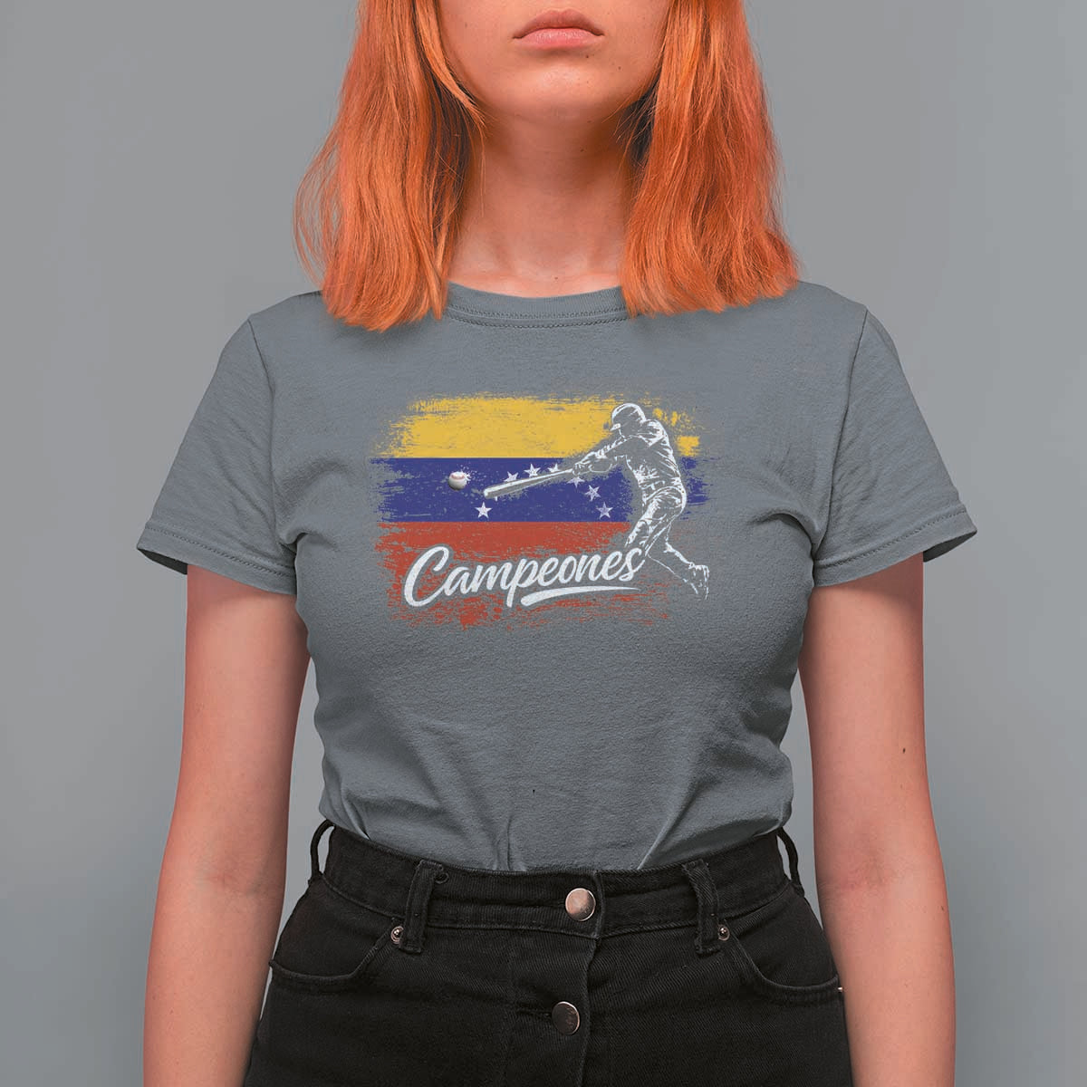 Venezuela Campeones Del Mundo Baseball Championship T Shirt For Women