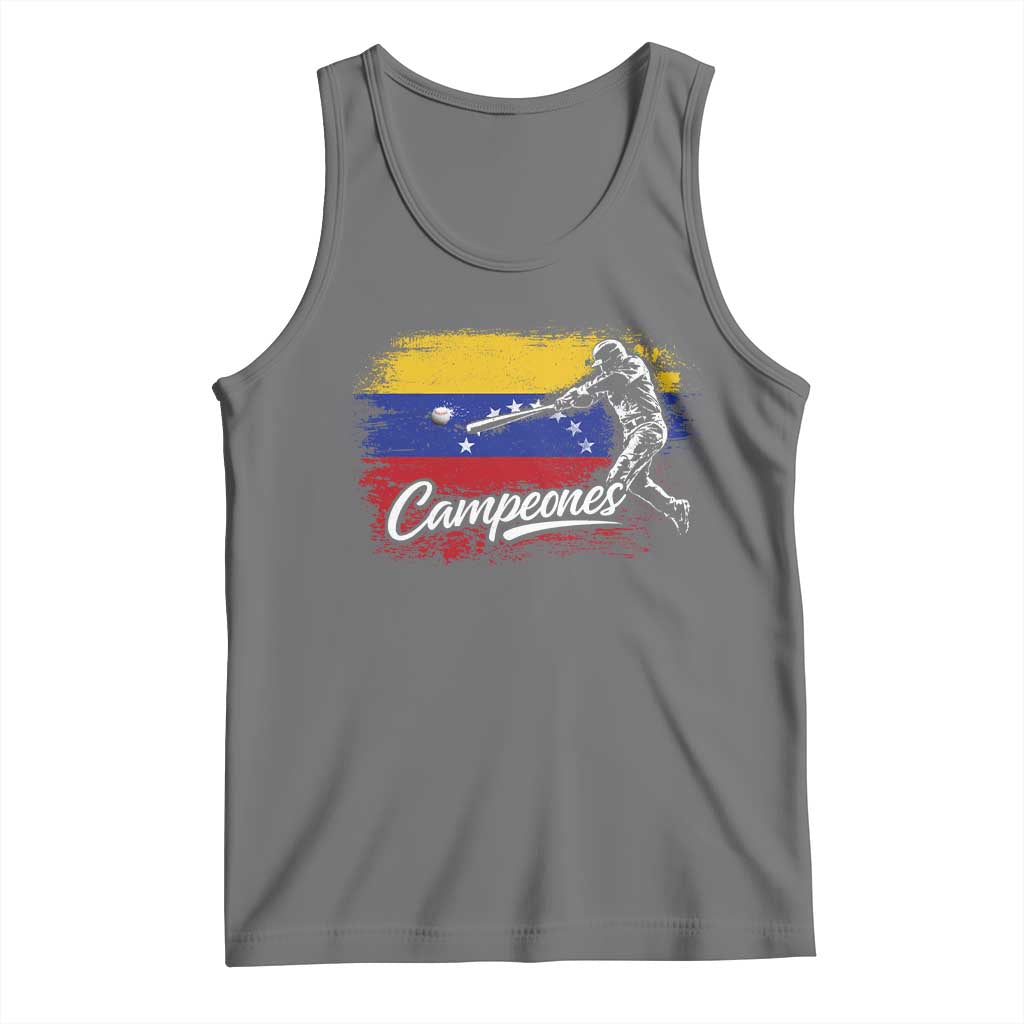 Venezuela Campeones Del Mundo Baseball Championship Tank Top