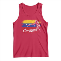 Venezuela Campeones Del Mundo Baseball Championship Tank Top