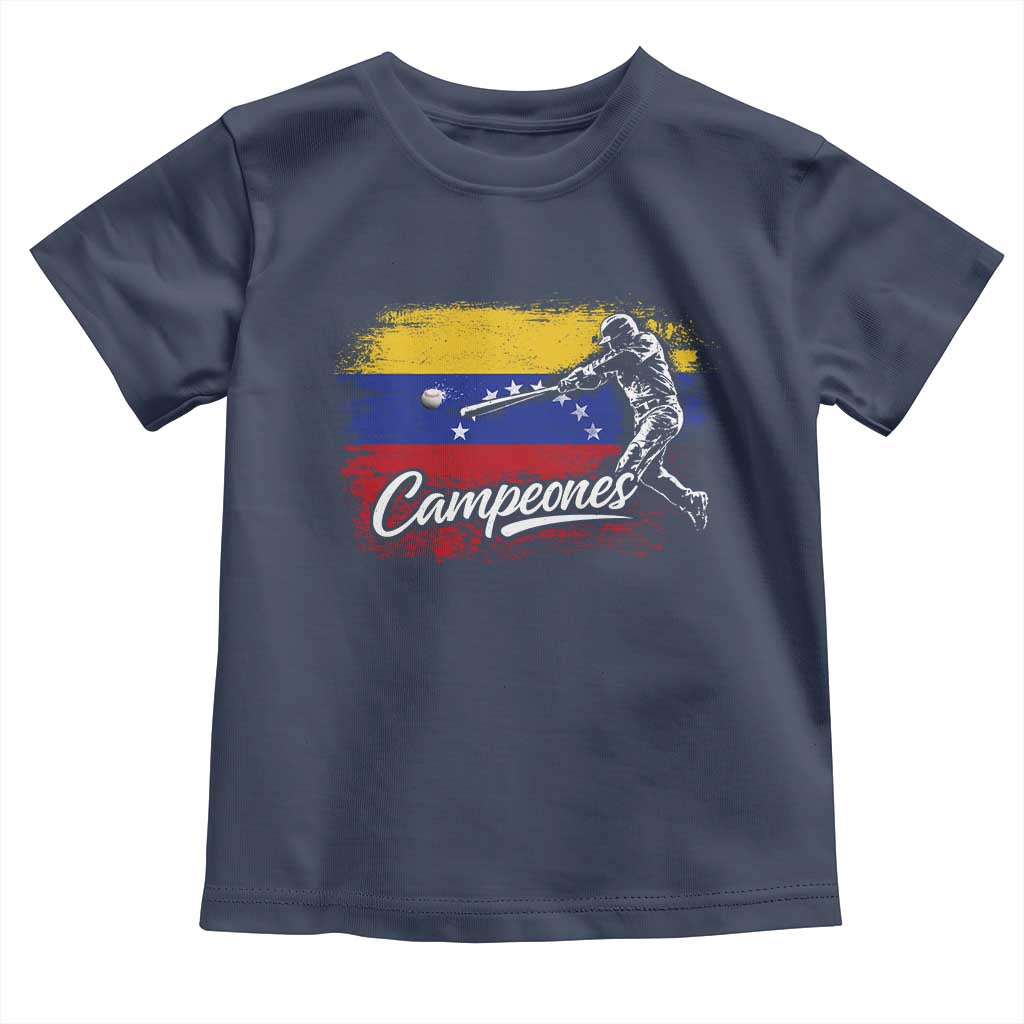Venezuela Campeones Del Mundo Baseball Championship Toddler T Shirt