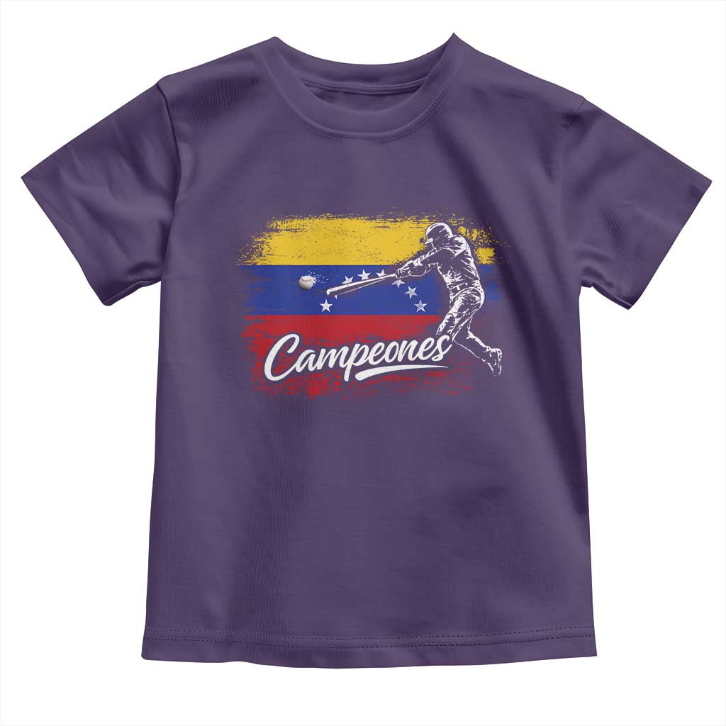 Venezuela Campeones Del Mundo Baseball Championship Toddler T Shirt