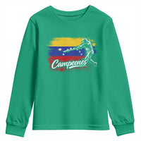 Venezuela Campeones Del Mundo Baseball Championship Youth Sweatshirt