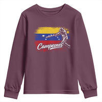 Venezuela Campeones Del Mundo Baseball Championship Youth Sweatshirt